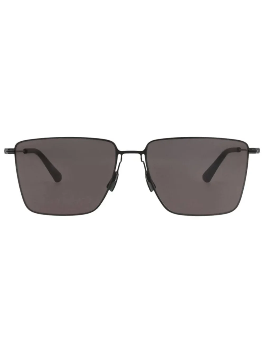 New Bottega Veneta Women's Sunglasses Square Rectangle Metal Frame Mens Black